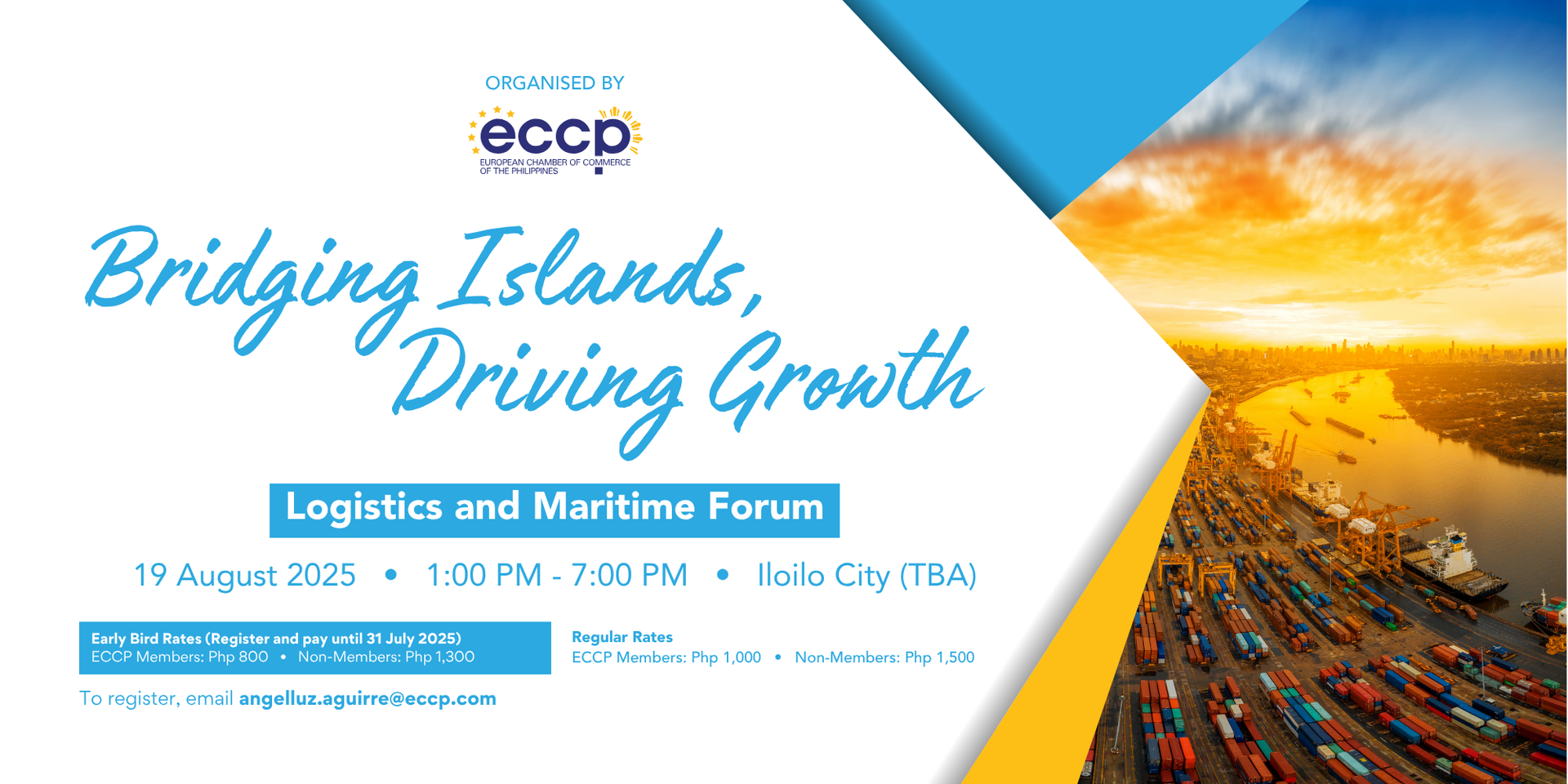 Bridging Islands, Driving Growth: Western Visayas Logistics and Maritime Forum