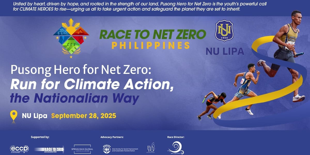 Pusong Hero for Net Zero: Run for Climate Action!