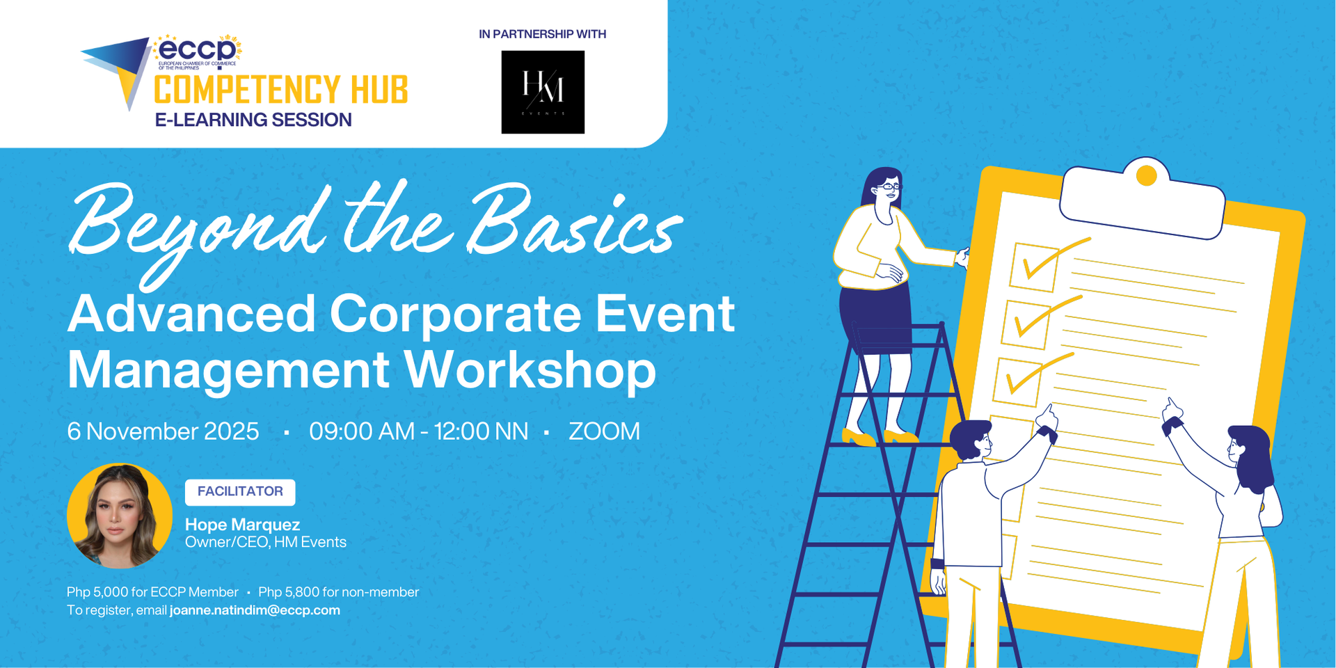 Beyond the Basics: Advanced Corporate Event Management Workshop