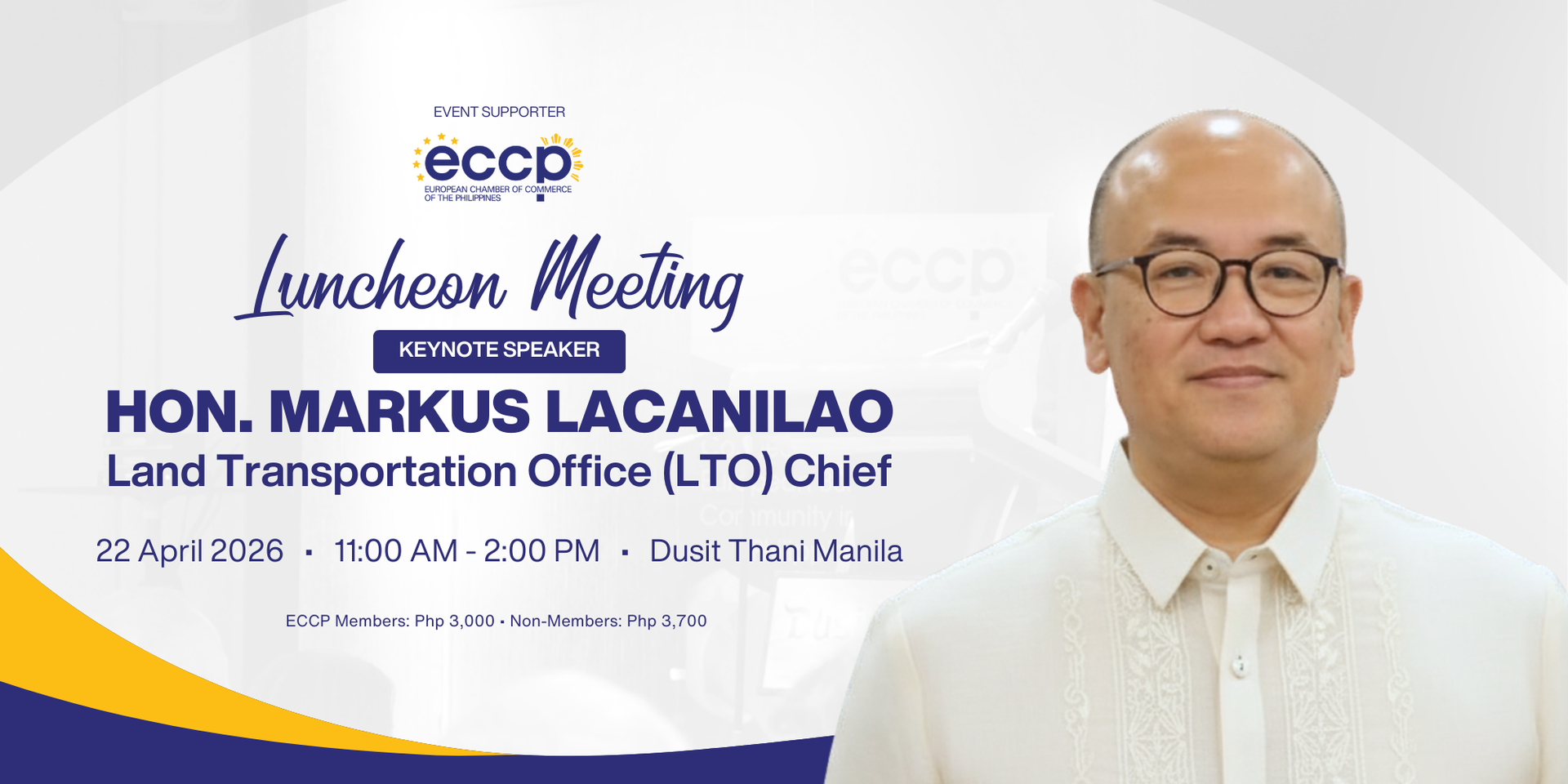 ECCP Luncheon Meeting with LTO