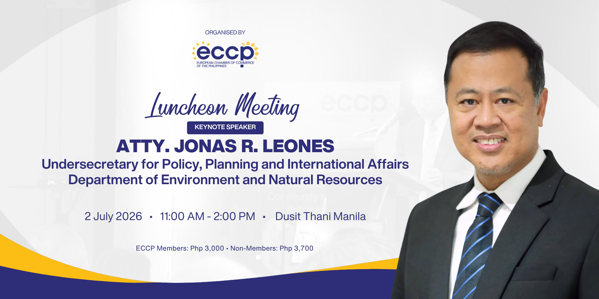 ECCP Luncheon Meeting with DENR