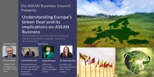 EU-ABC Webinar: Understanding Europeâs Green Deal and its Implications on ASEAN Business